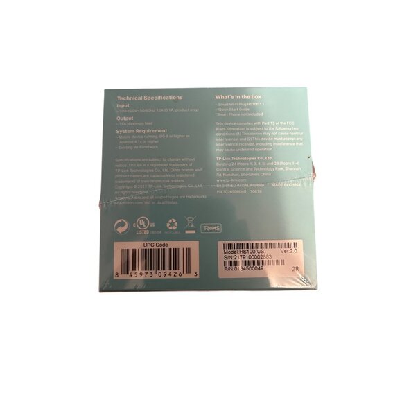 Tp-Link Smart Wi-Fi Plug HS100 - Picture 3 of 3